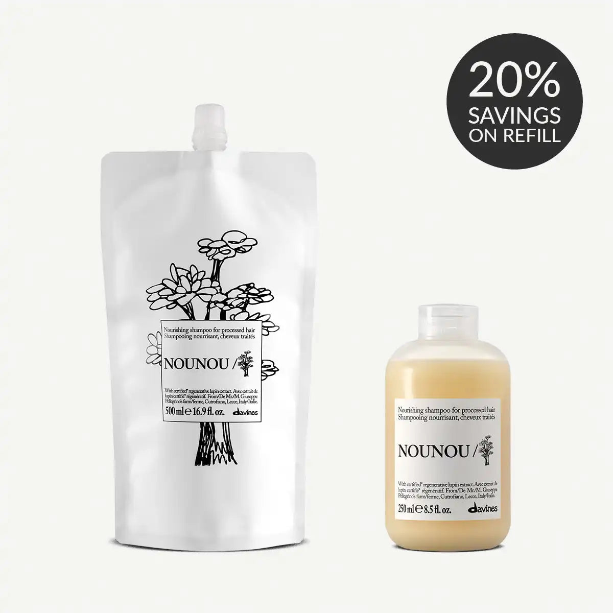 NOUNOU Shampoo Refill Duo Main image